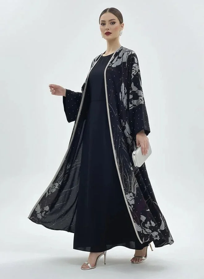 عبايات لمحة عباية نُوران بالفصوص